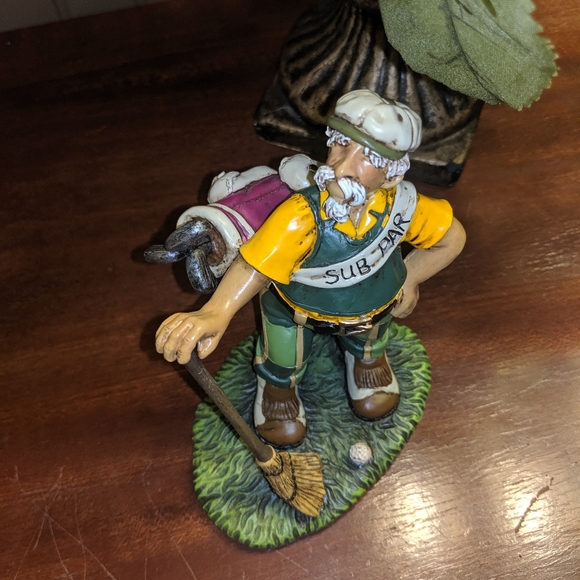 Rick J Rowley Golf Figurine "Clean The Green". #36 - Picture 5 of 6